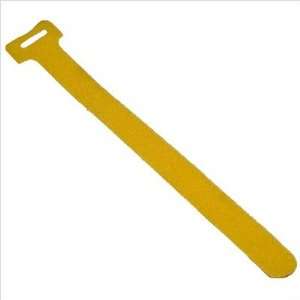  Self Stick Cable Ties in Yellow [Set of 10]