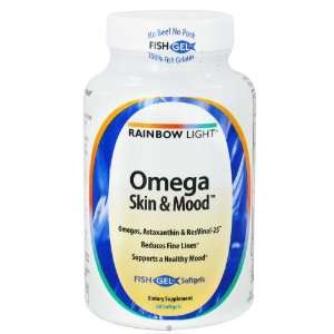  Rainbow Light Omegas Omega Skin & Mood 60 softgels Health 