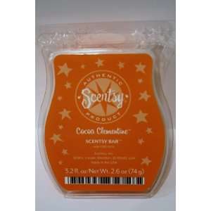  Cocoa Clementine Scentsy Bar Wickless Candle Tart Warmer Wax 3.2 Fl 