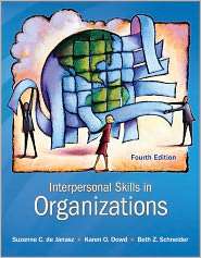 Interpersonal Skills in Organizations, (0078112567), Suzanne de Janasz 
