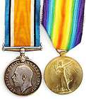 WW1 BRITISH WAR & VICTORY MEDAL PAIR TO LOHE.MIDDX.R