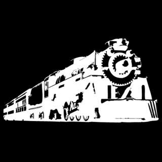 Train Vinyl Diecut Decal (542) locomotive  