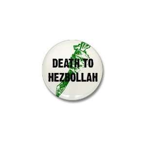  Death To Hezbollah Military Mini Button by  