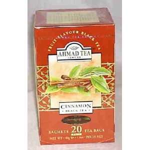 Ahmad Cinnamon Black Tea   20 Teabags  Grocery & Gourmet 