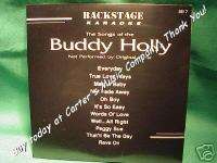 Buddy Holly~Backstage Karaoke~5617~Peggy Sue~Oh Boy~CDG  