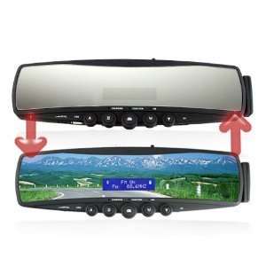  Bluetooth Rearview Mirror with Embedded Mini lcd