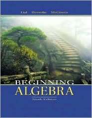 Beginning Algebra, (0321127110), Margaret Lial, Textbooks   Barnes 