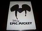 Nintendo Wii Disney Epic Mickey Collectors Edition Items Figurine 