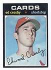 1971 TOPPS SET, #672 Ed Crosby, St.Louis Cardinals, VGEX+/EX  