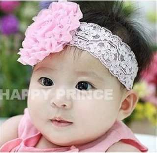 New Baby Colorful Cute Lace Flower HEADBAND/A  