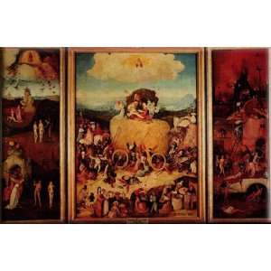   Haywain 16x10 Streched Canvas Art by Bosch, Hieronymus
