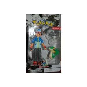  Pokemon Ash with Avec Snivy Toys & Games