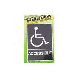    Hy Ko Products Braille Handicap Access DB 8