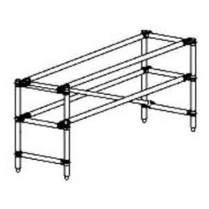  Werner Ladder 4111 3.5 ft. High Guard Rails 29 in. Wide by 