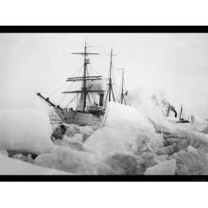  U.S. Rescue Cutter Bear and the S.S. Corwin Stretched 