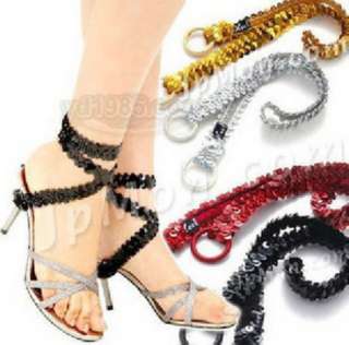 Bling Bling Heels Twist Band Foot Chain Foot Ornaments  