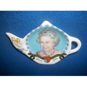   Diamond Jubilee Teabag Tidy / Spoon Rest 1952 2012