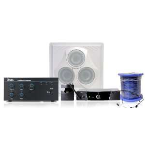   Mixer Amp, 1 Vector Ceiling Speaker and AKG Wireless Micphone System