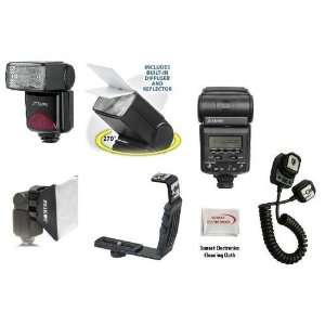   Swivel D SLR Flash, Professional Right Angle Flash Bracket, Off Camera