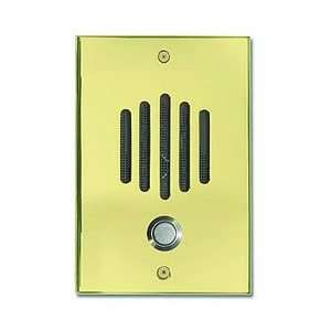 Channel Vision DP 6222P Brass finish Â¼? solid brass door plate with 