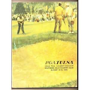  1970 PGA Championship Program Tulsa 