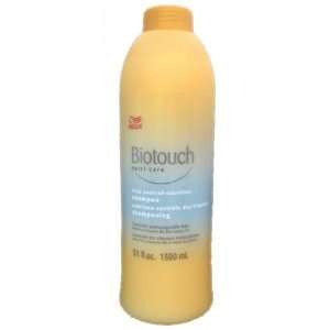 Wella Biotouch Frizz Control Nutrition Shampoo for Unmanageable Hair 
