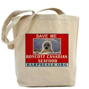  Save the Seals Canada Tote Bag by  Beauty