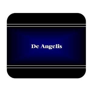    Personalized Name Gift   De Angelis Mouse Pad 