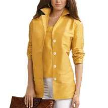 Sutton Studio Womens Silk Dupioni Blazer Big Shirt  