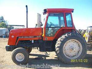 1982 Allis Chalmers 8050  150HP, 2WD, Weights, A/C Deluxe Cab  GREAT 