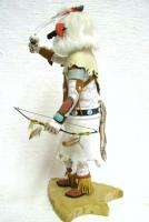 This sensational Hopi Powerful Healer White Bear (Hon) Katsina Doll 