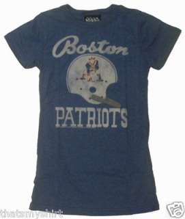 New Authentic Junk Food Ladies NFL Boston Patriots T Shirt New England 