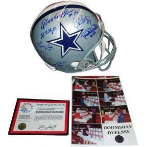  Doomsday Defense Dallas Cowboys Autographed Full Size 