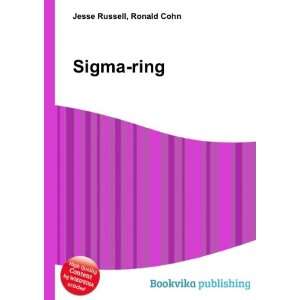  Sigma ring Ronald Cohn Jesse Russell Books