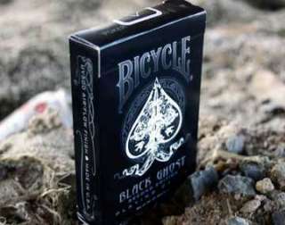 deck Bicycle BLACK GHOST playing cards Ellusionist  
