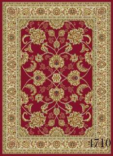   Red Design Area Rug   Carpet (BEST 4 SIZES 2X8, 4X6, 5X8, 8X11)  