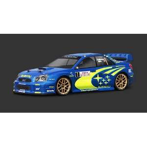  HPI Racing 2004 Subaru Impreza WRC Clear Body 200mm Toys 