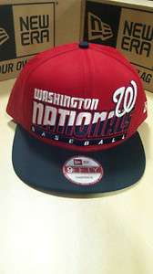 New Era 9Fifty Washington Nationals Snapback (Red/Navy/White)  
