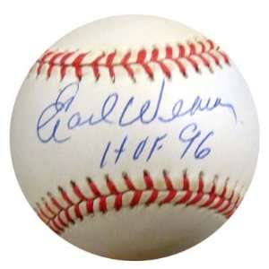  Earl Weaver Autographed AL Baseball HOF 96 PSA/DNA #M55771 