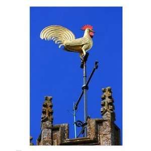   Church Tower Weathervane  8 x 10  Poster Print Toys & Games