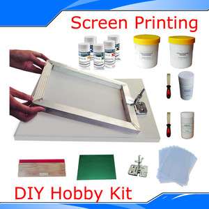   Screen Printing DIY Hobby Kit Home Silk Screening T shirt Screen Print