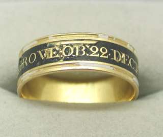 The value of the item as a rare ring is the same whether 18ct or 22ct 