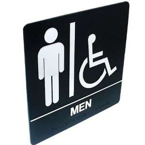  Tactile Braille Signs Men Handicap