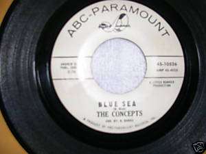 CONCEPTS BLUE SEA SOUL ABC DOO WOP 45  