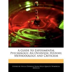   , Methodology, and Criticism (9781241617028) Stella Dawkins Books
