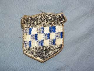PATCH WW2 US ARMY 99TH INFANTRY DIV AS REMOVED COTTON CUTEDDGE 