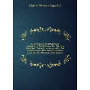   Seit Alexan (German Edition) Dietrich Hermann Hegewisch Books