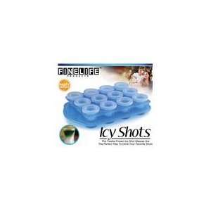   FineLife Set of 12 ICY SHOTS Frozen Ice Shot Glasses