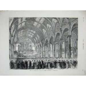 1875 Alexandra Palace Central Transept Architecture 
