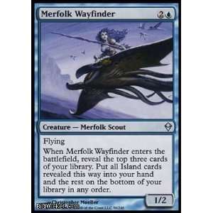 Merfolk Wayfinder (Magic the Gathering   Zendikar   Merfolk Wayfinder 
